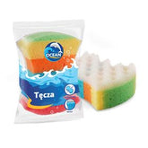 MEERESBAD UND MASSAGESCHWAMM REGENBOGEN